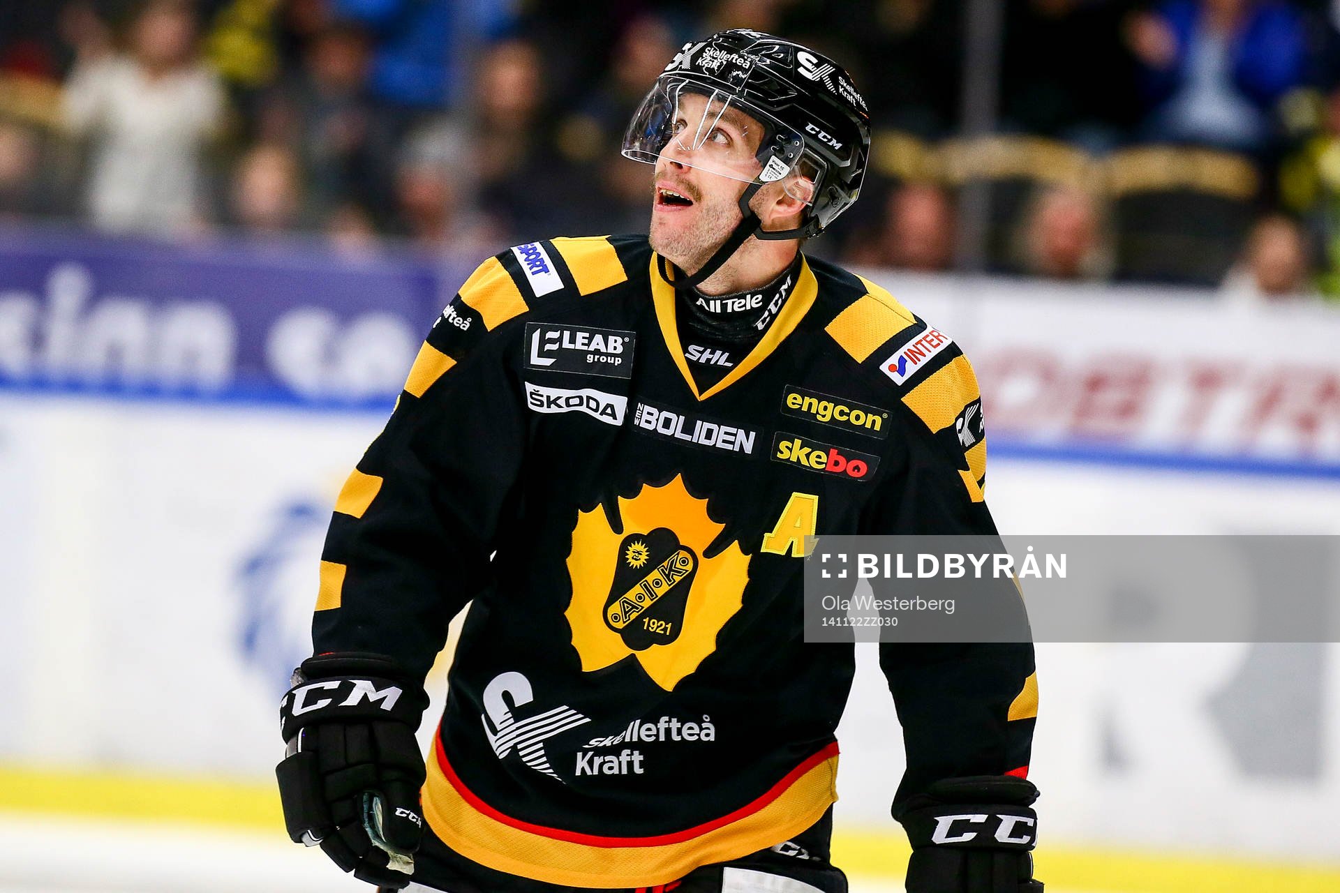 Skellefteås Pontus Petterström jublar