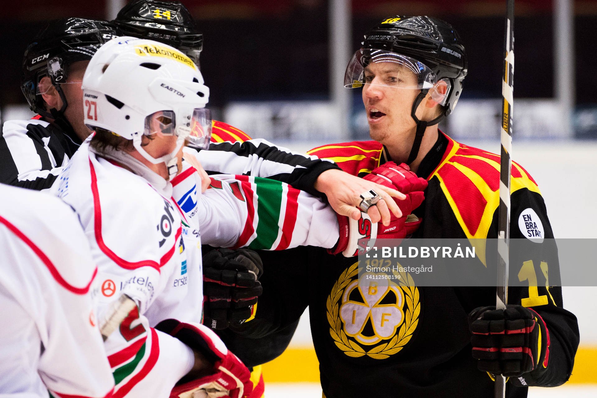 Brynäs Anton Rödin i bråk