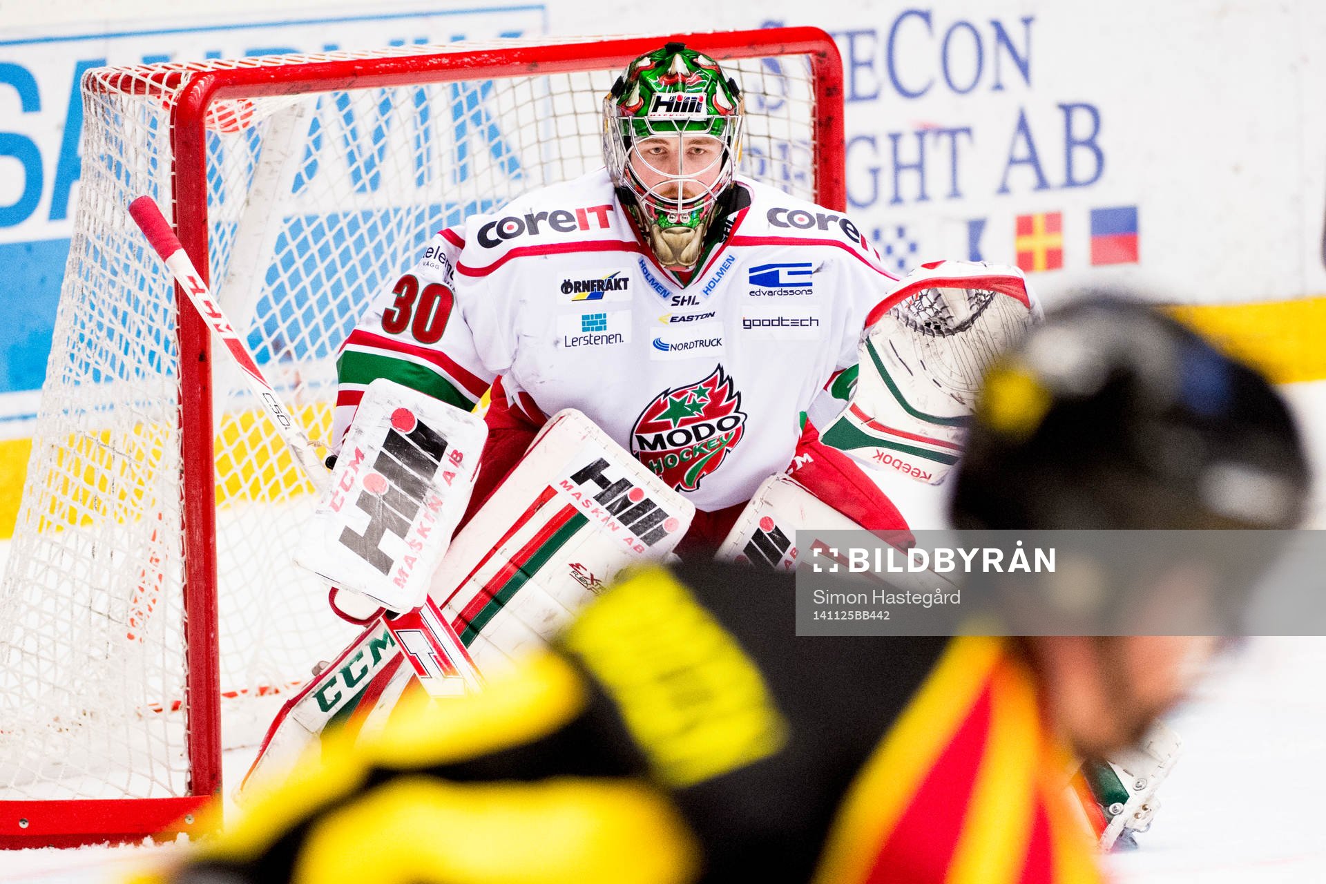Linus Ullmark, målvakt i Modo