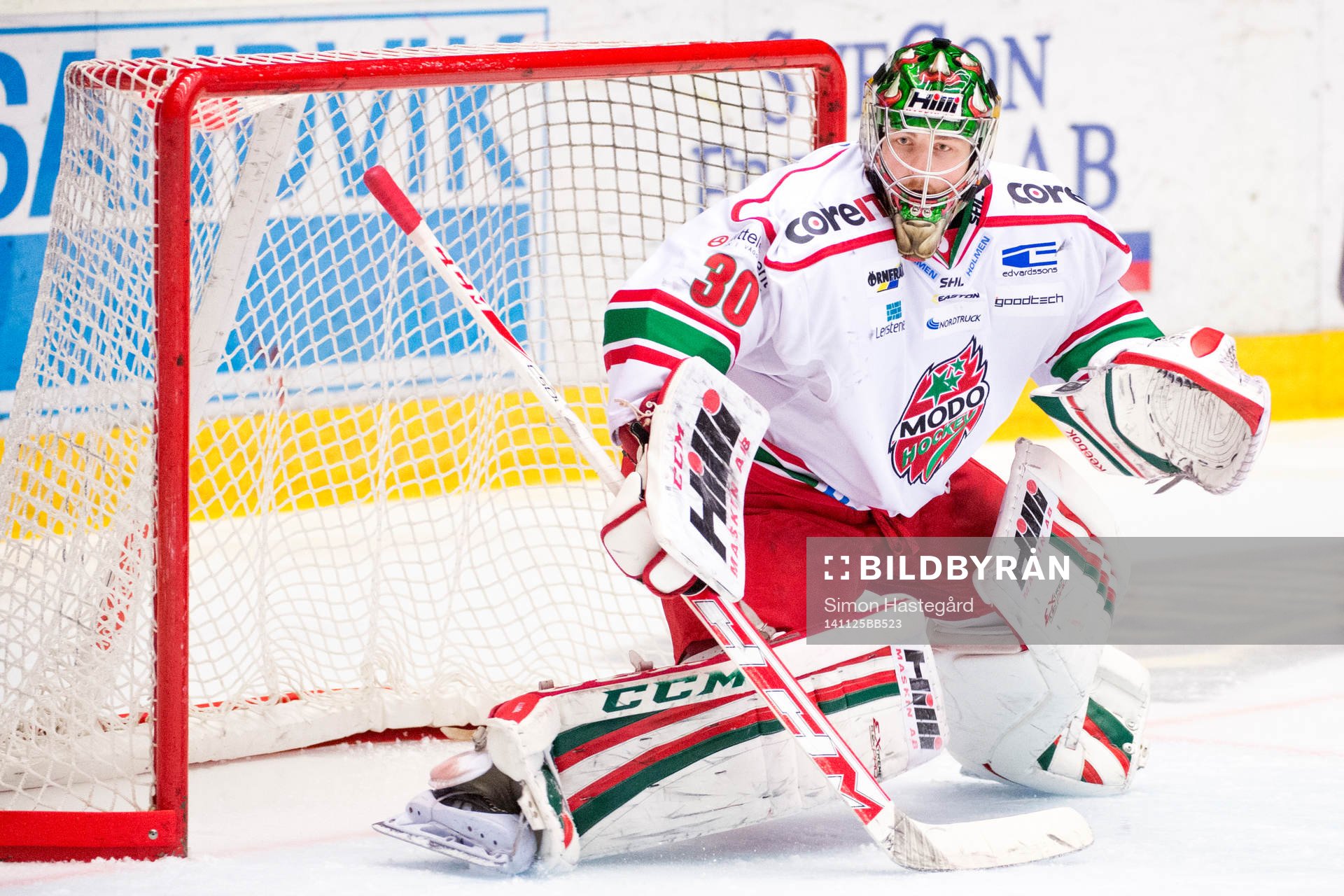 Linus Ullmark, målvakt i Modo