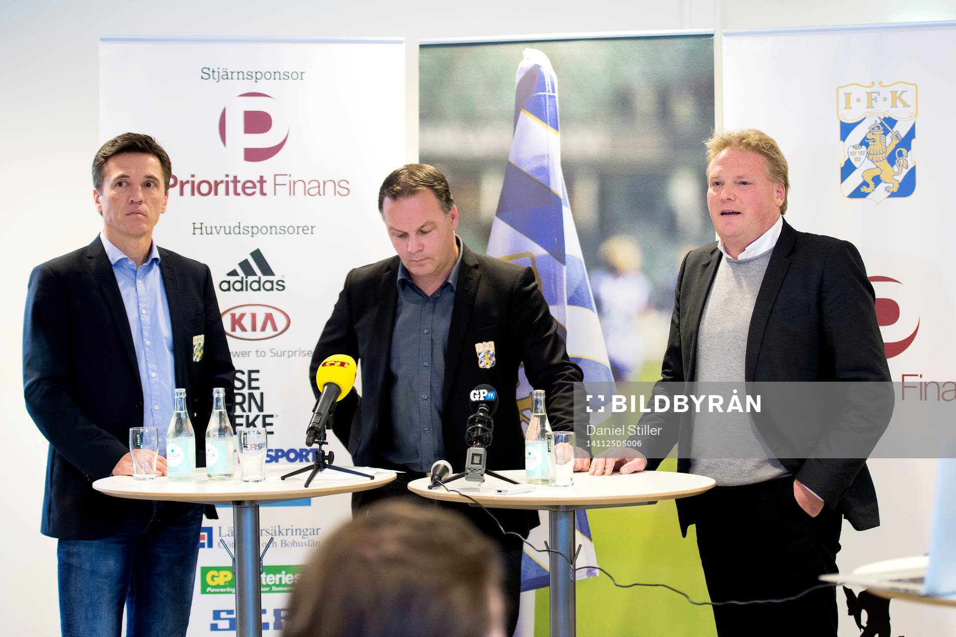 Sportchef Mats Gren, Mikael Vikla och Jörgen Lennartsson