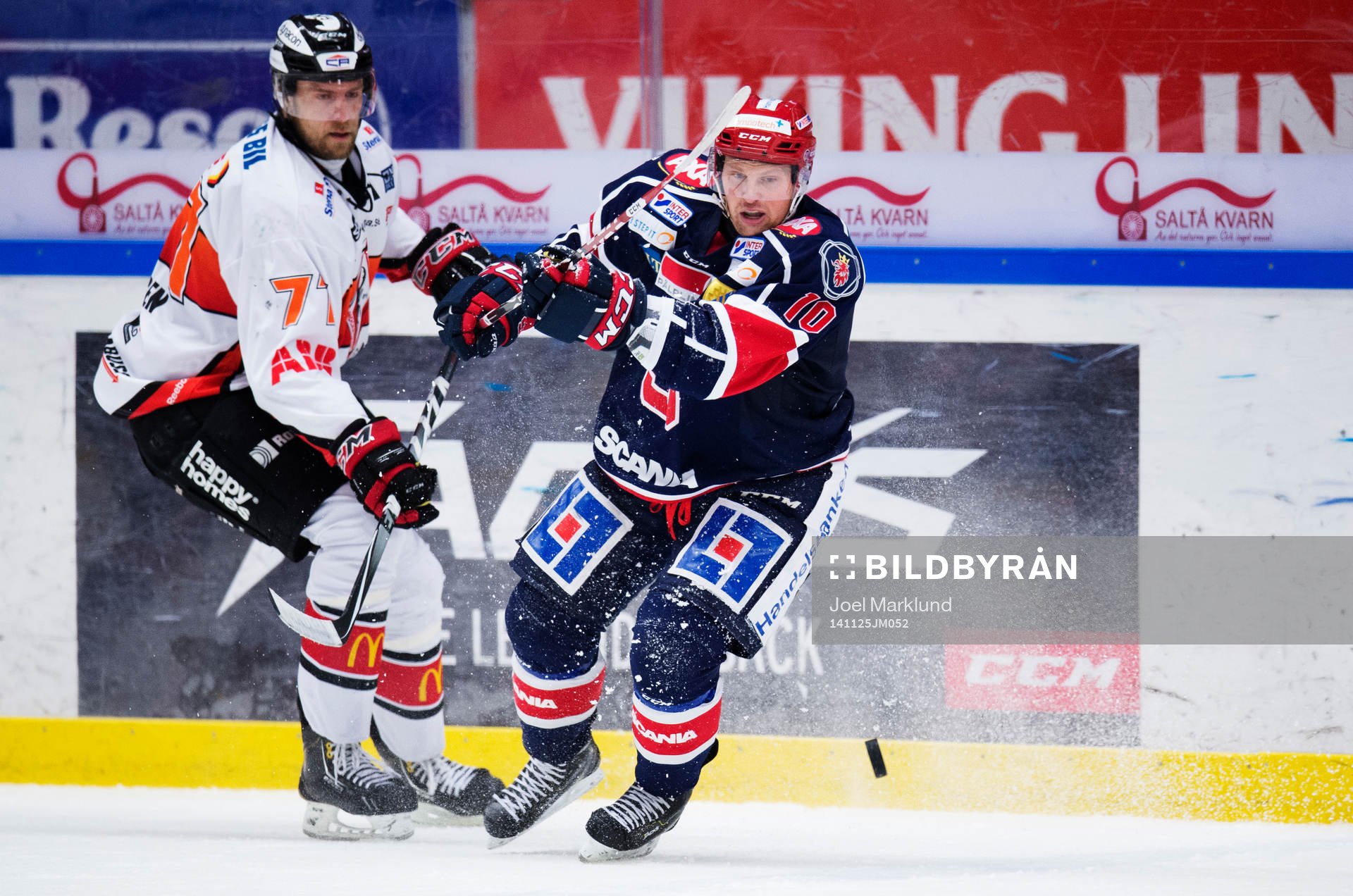 Karlskronas Niklas Lihagen och Södertäljes Peter Nolander