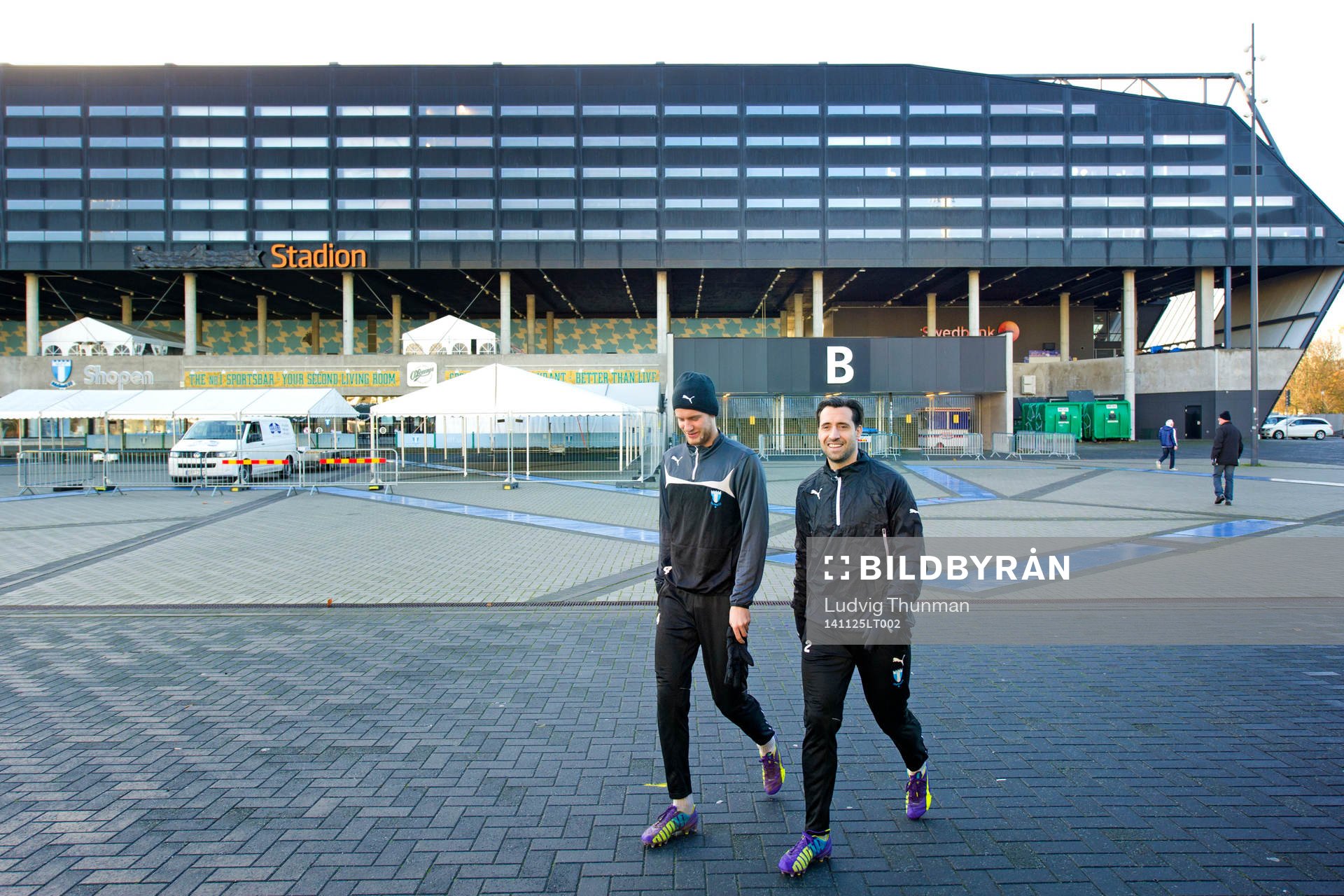 Malmö FFs Filip Helander och Matias Concha
