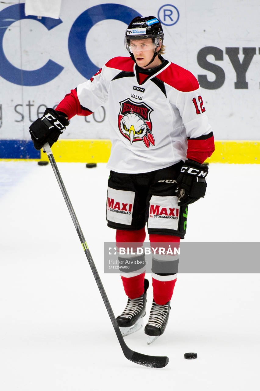 Malmö Redhawks nya lån Anton Lindholm från Skellefteå