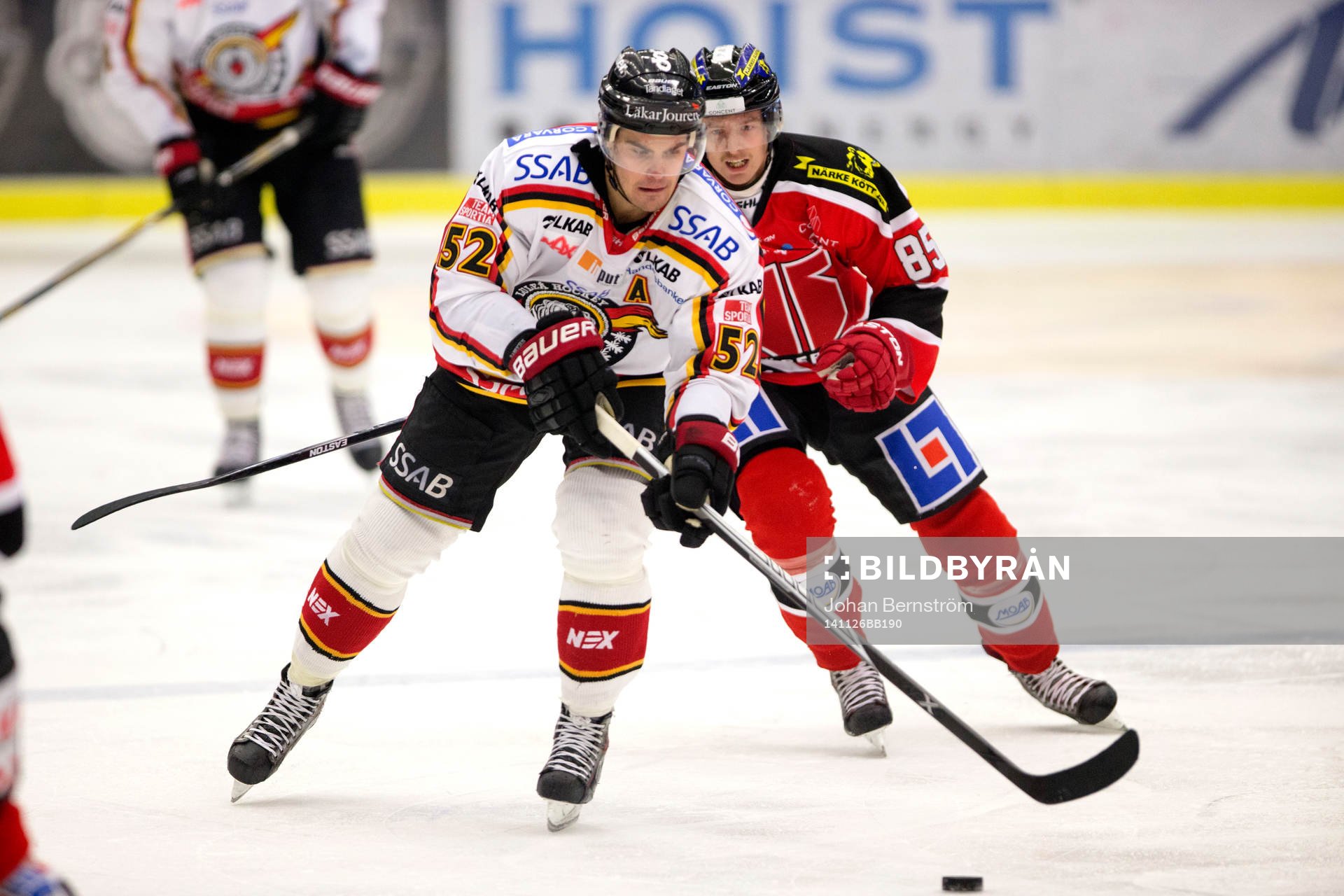 Luleås Karl Fabricius och ÖrebrosKalle Olsson
