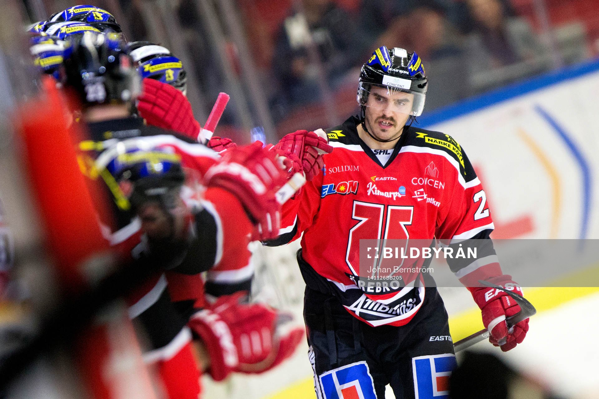 Örebros Martin Johansson jublar