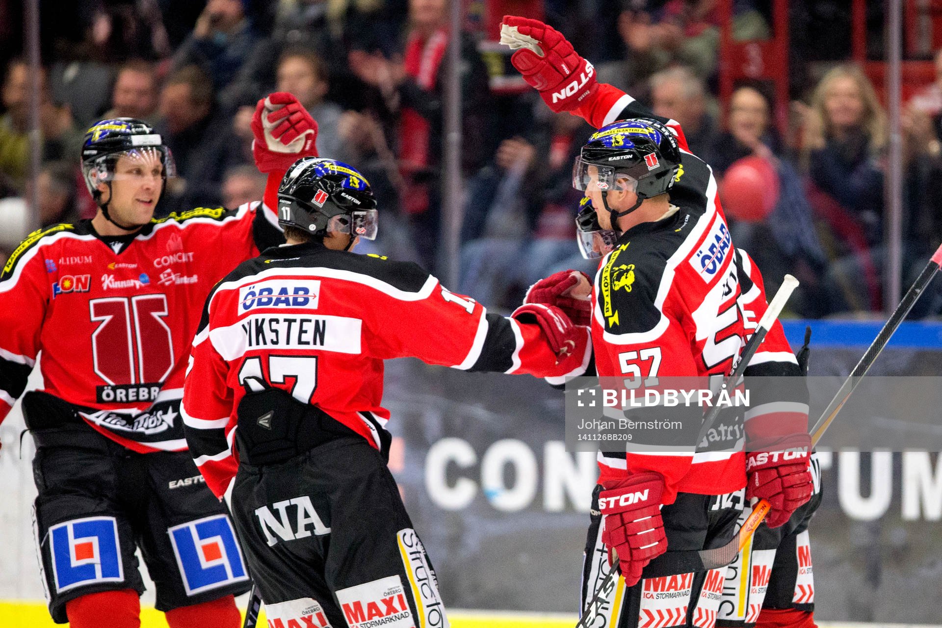 Örebros Martin Johansson jublar