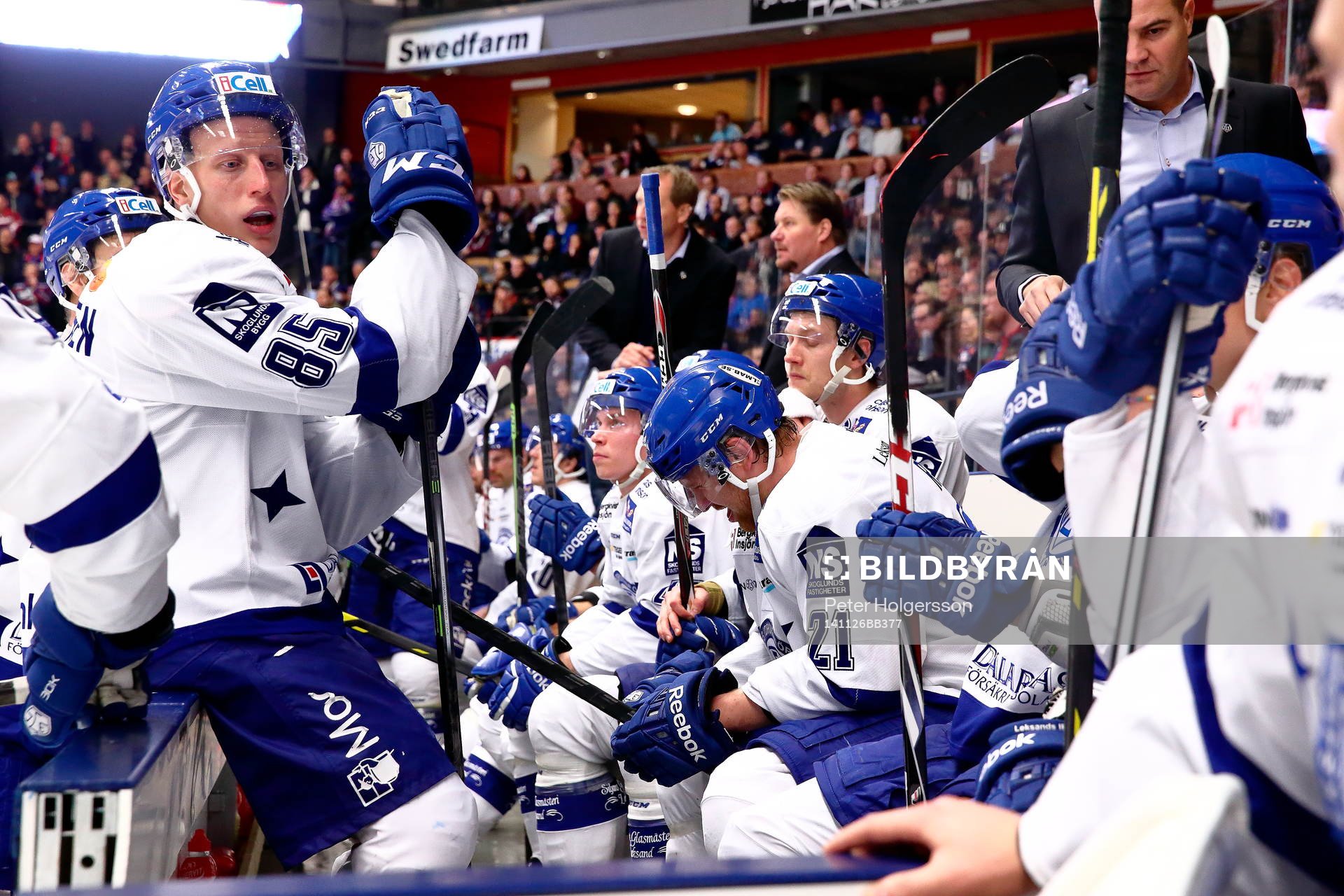 Leksands spelare deppar