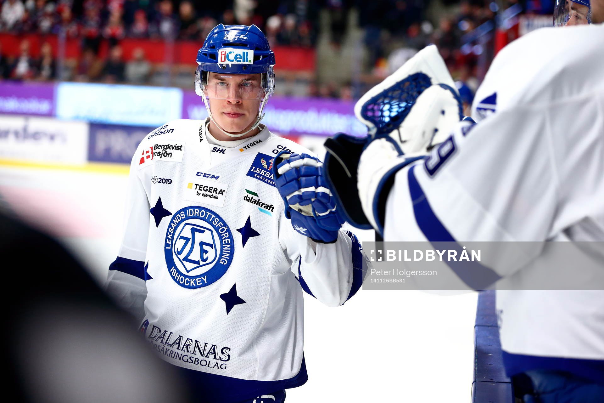 Leksand-spelare jublar