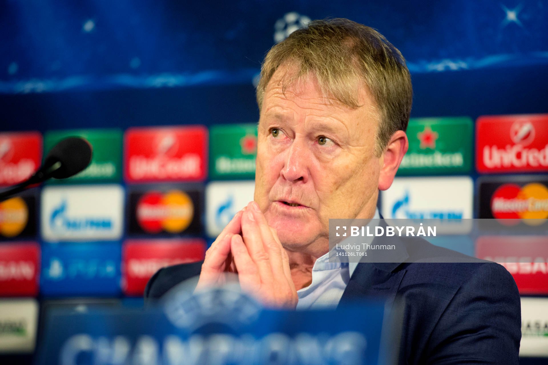 s tränare Åge Hareide