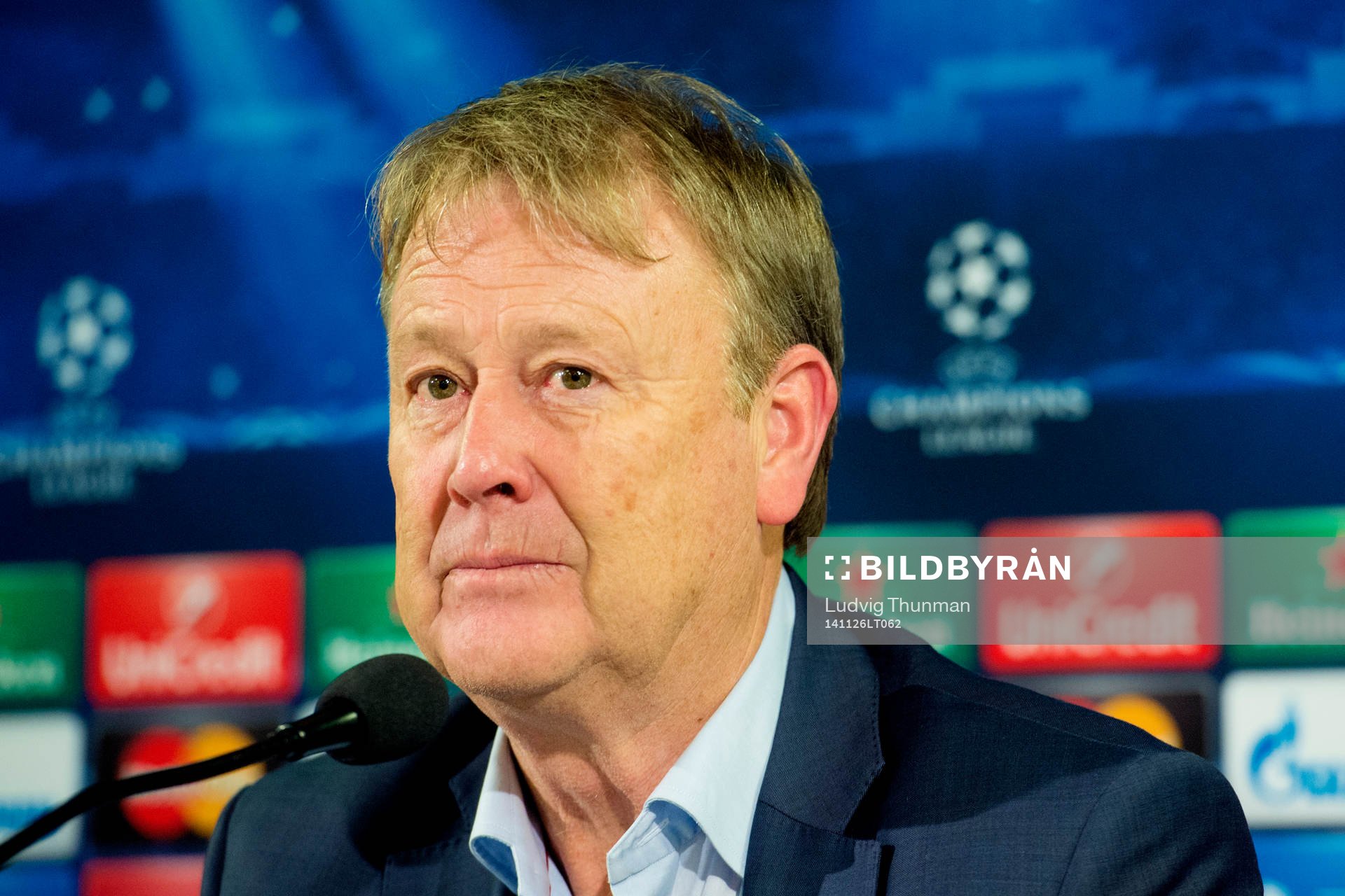 s tränare Åge Hareide