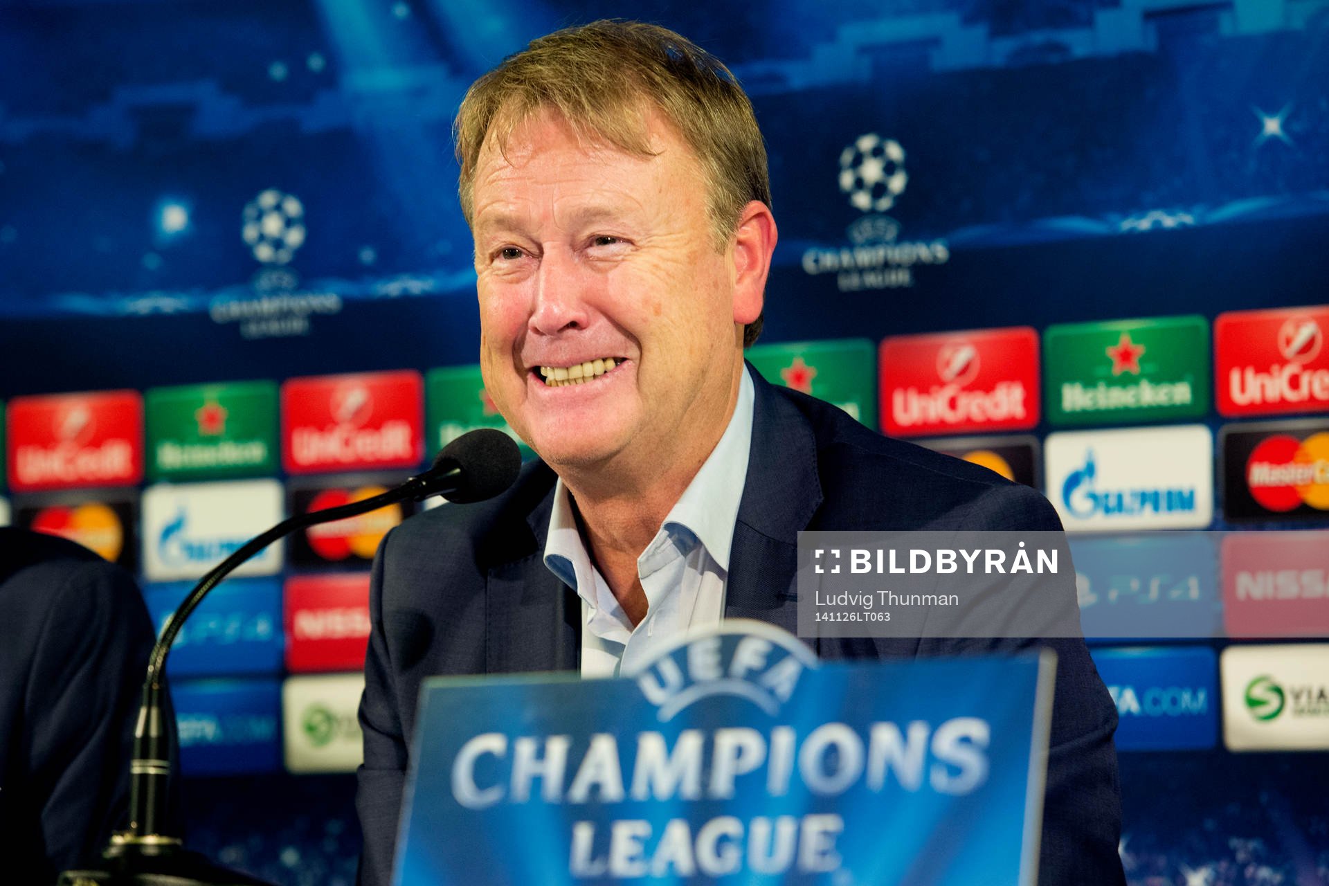 s tränare Åge Hareide