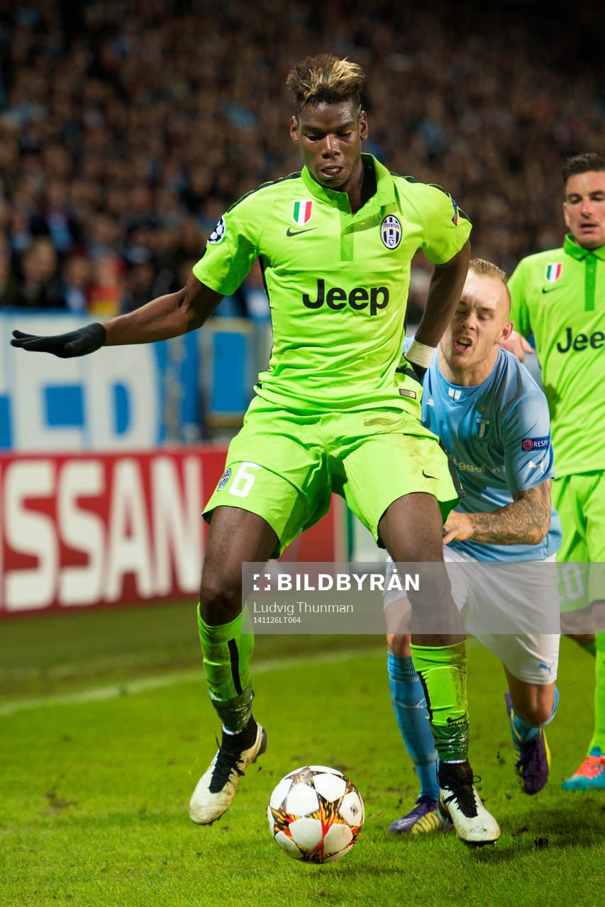 s Magnus Eriksson jagar Juventus Paul Pogbaunder