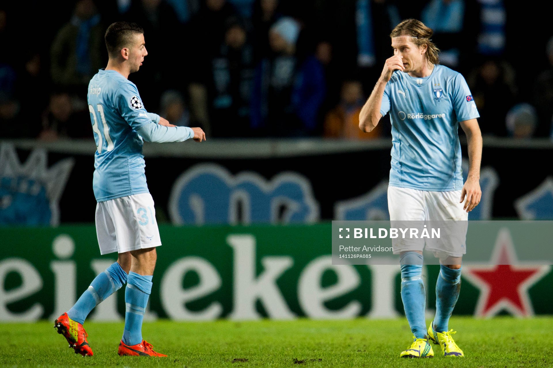s Erdal Rakip och Markus Halsti deppar