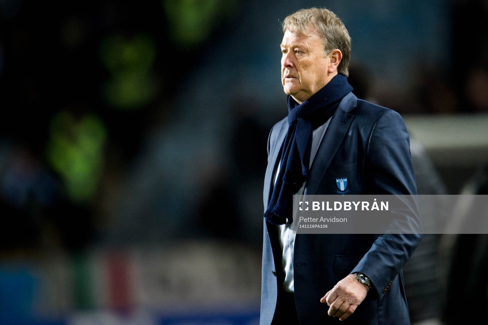 s tränare Åge Hareide deppar