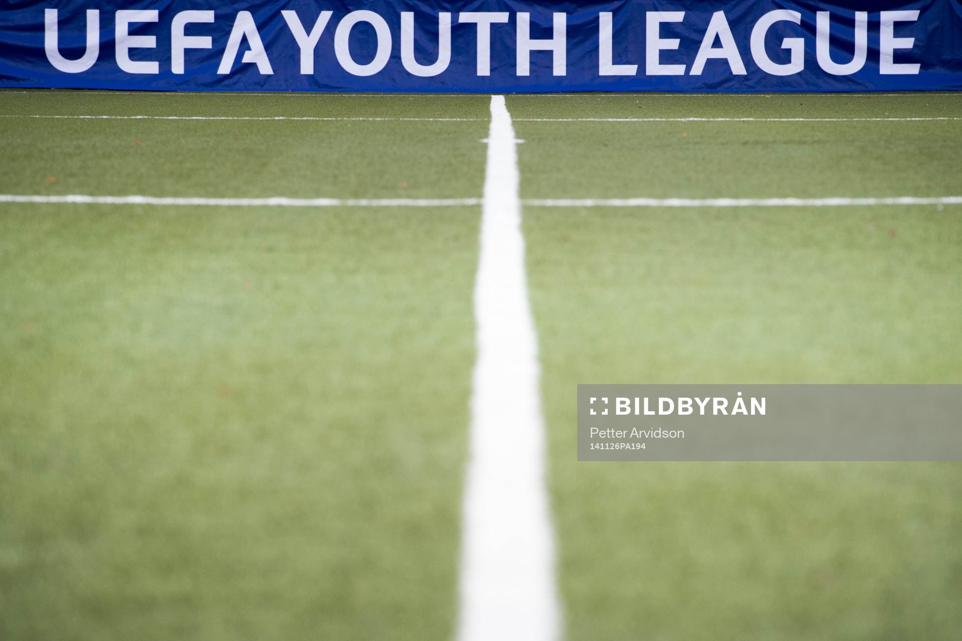 UEFA Youth League skylt