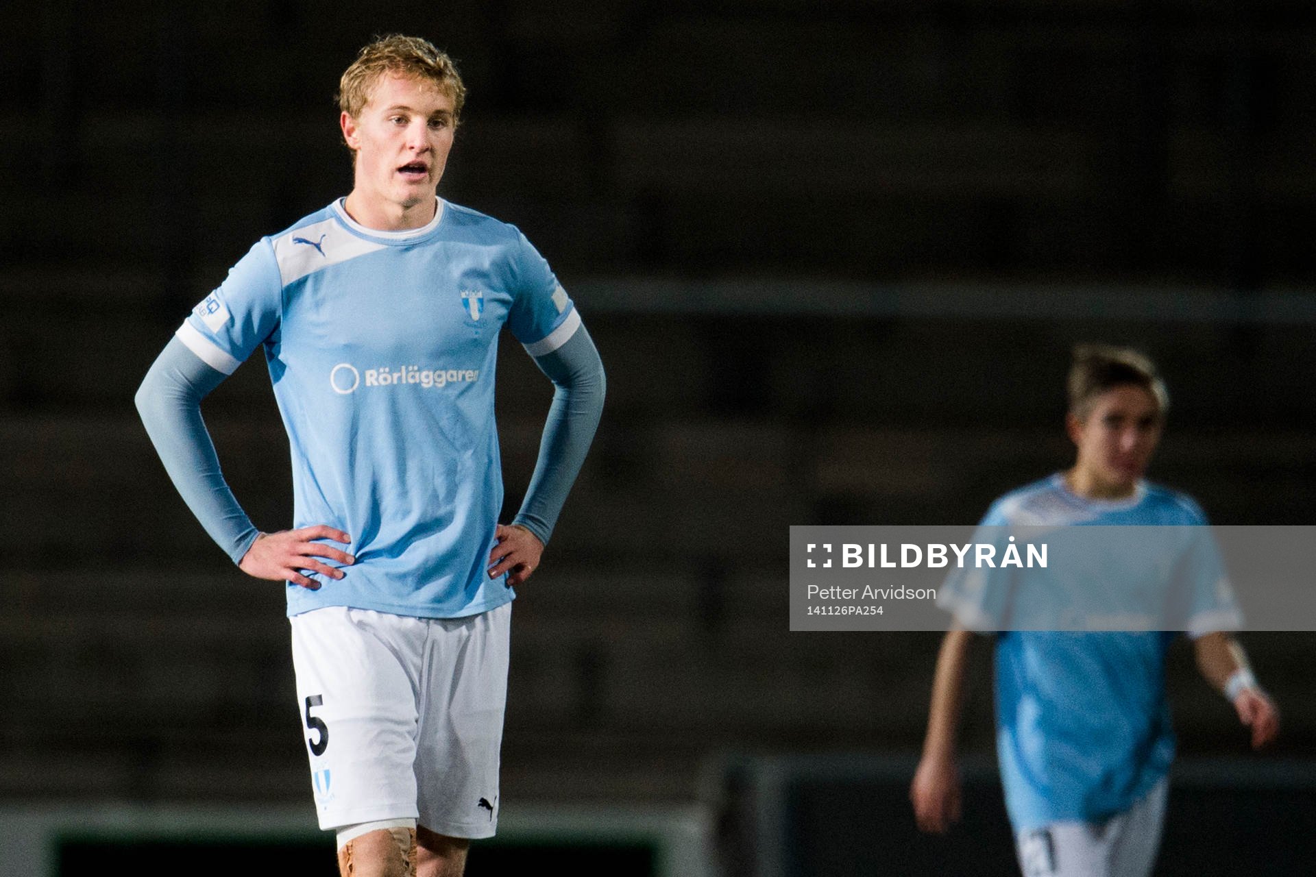 Malmö FFs Franz Brorsson deppar