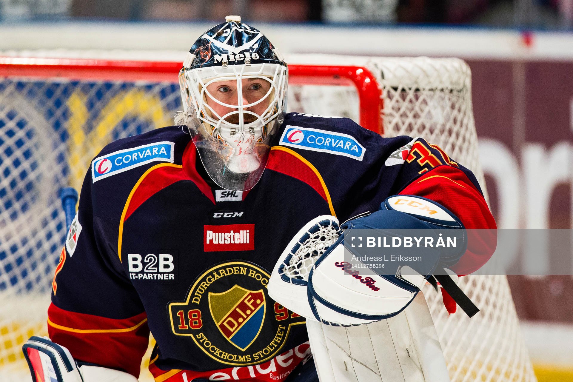 Djurgårdens målvakt Mikael Tellqvist
