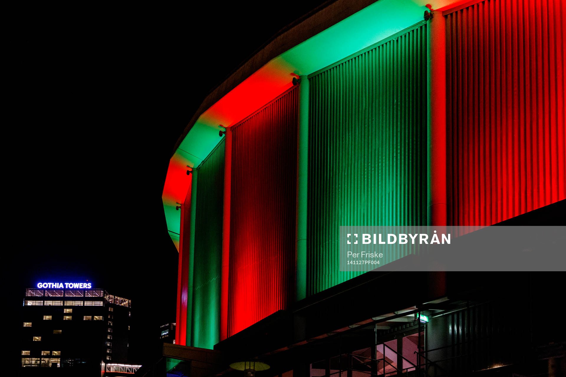 Scandinavium innan ishockeymatchen i SHL mellan Frölunda