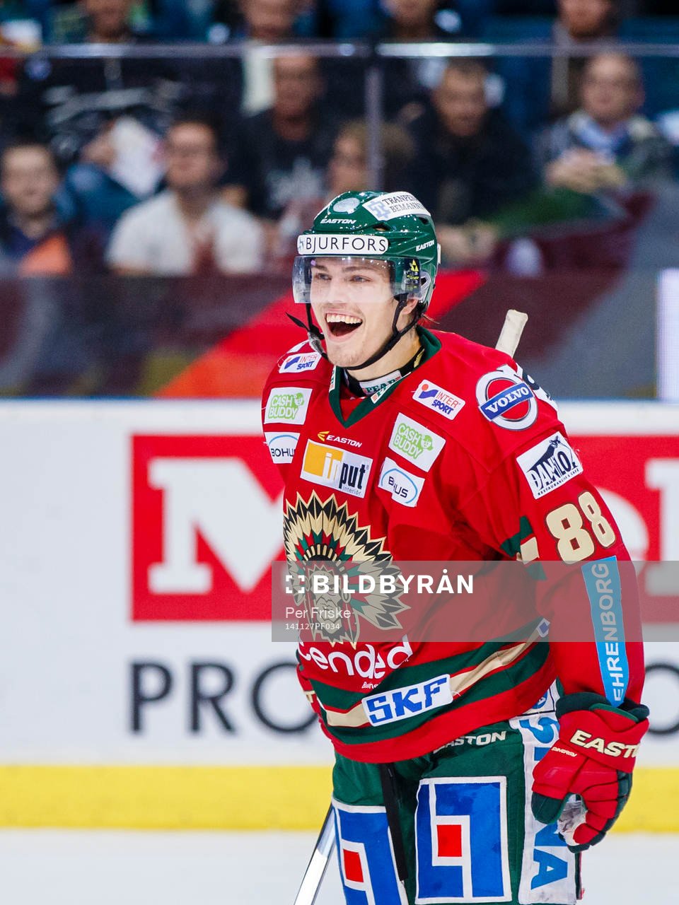 Frölundas Andreas Johnson jublar