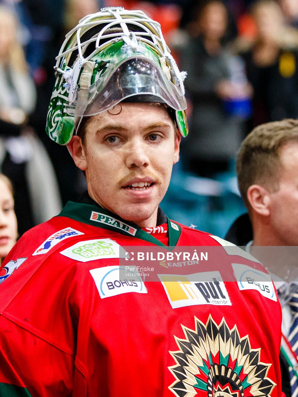 Frölundas målvakt Linus Fernström