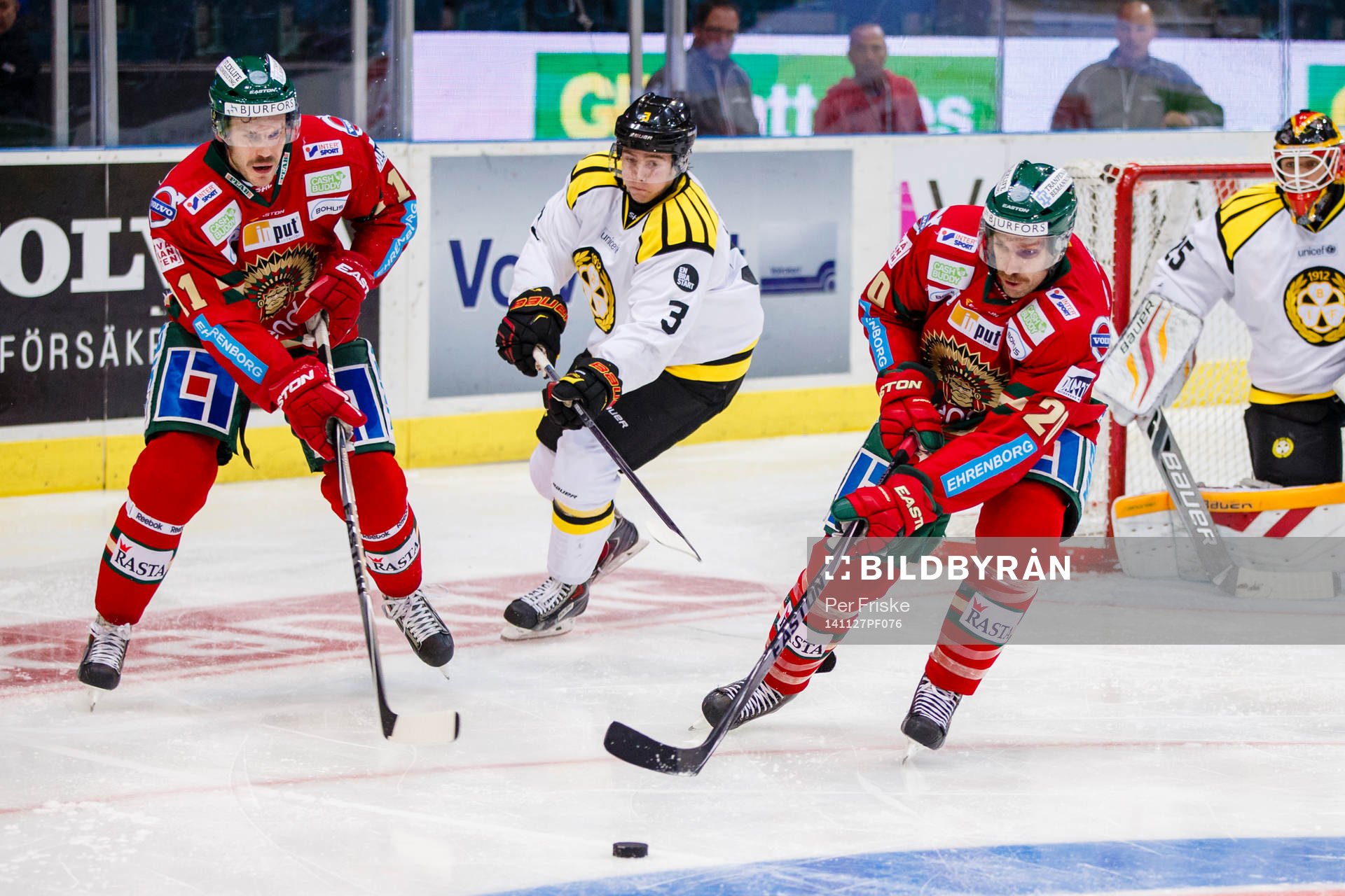 Frölundas Magnus Kahnberg, Brynäs Christian Djoos och
