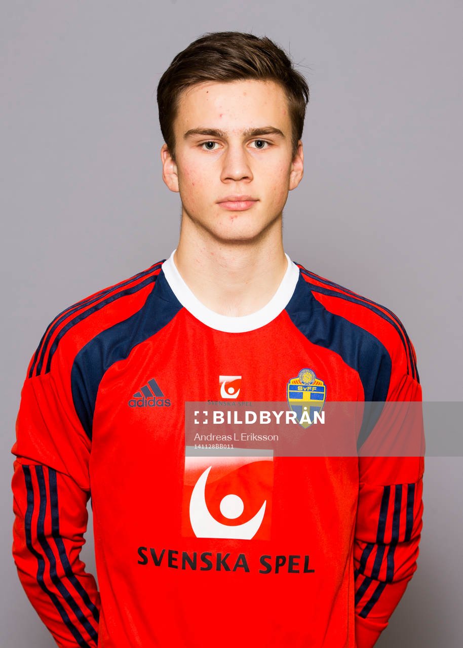 Douglas Bjäresten, som spelar i P16/98-landslaget