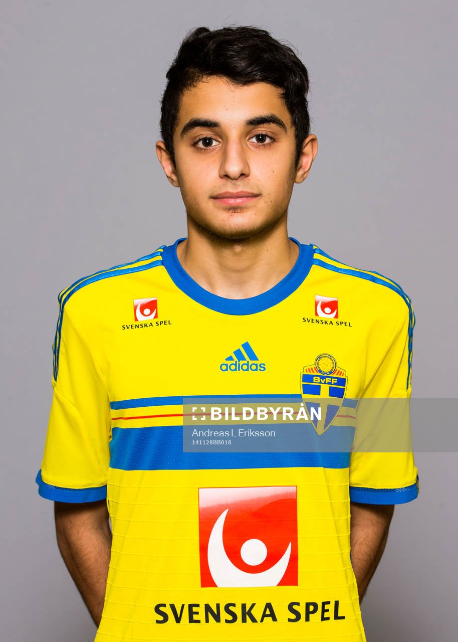 Karvan Ahmadi, som spelar i P16/98-landslaget