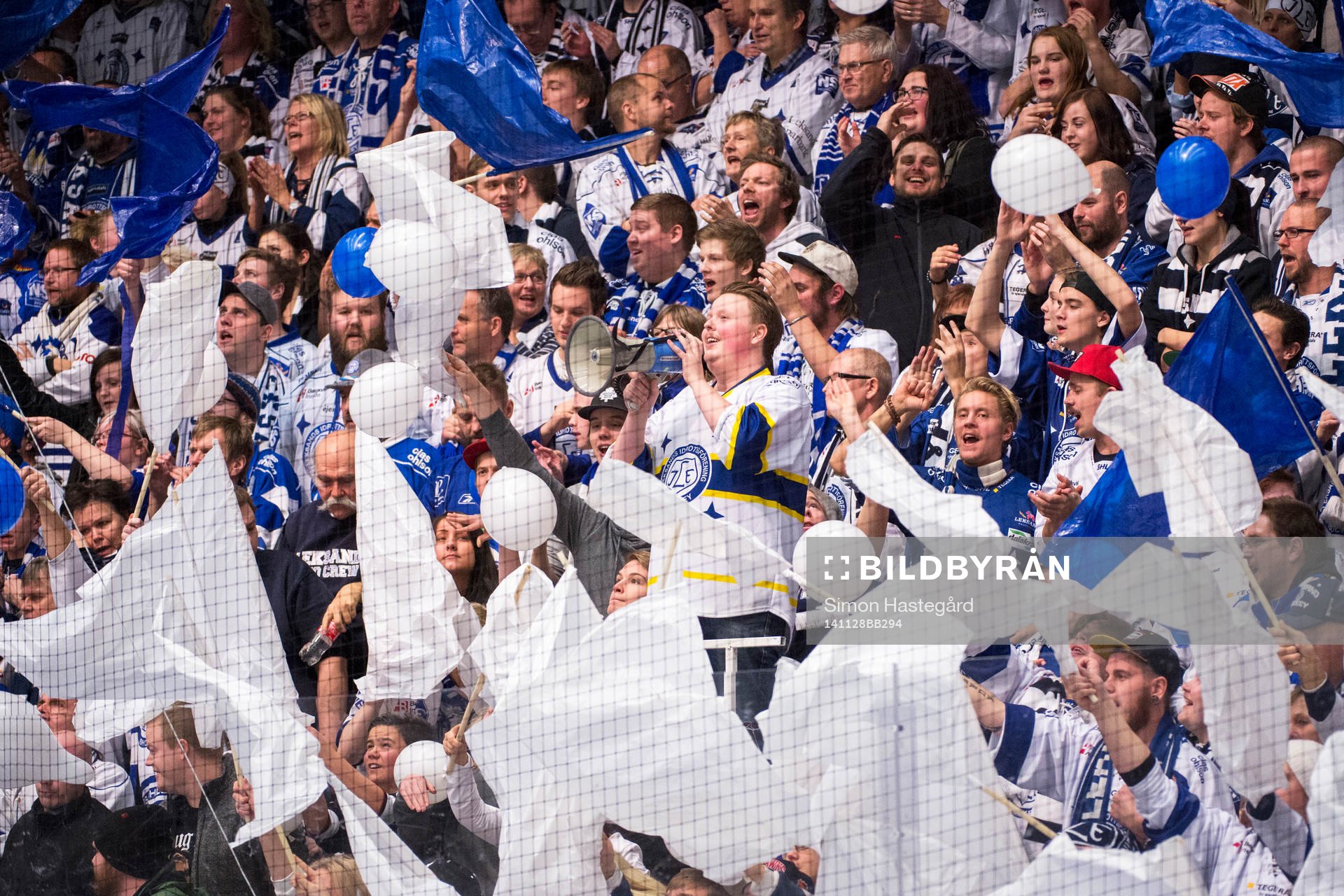 Leksands supportrar jublar