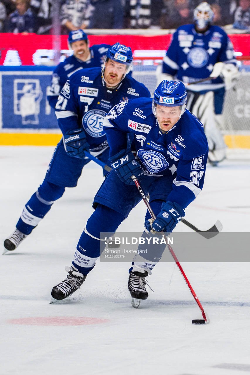 Leksands Mattias Ritola och Jens Bergenström