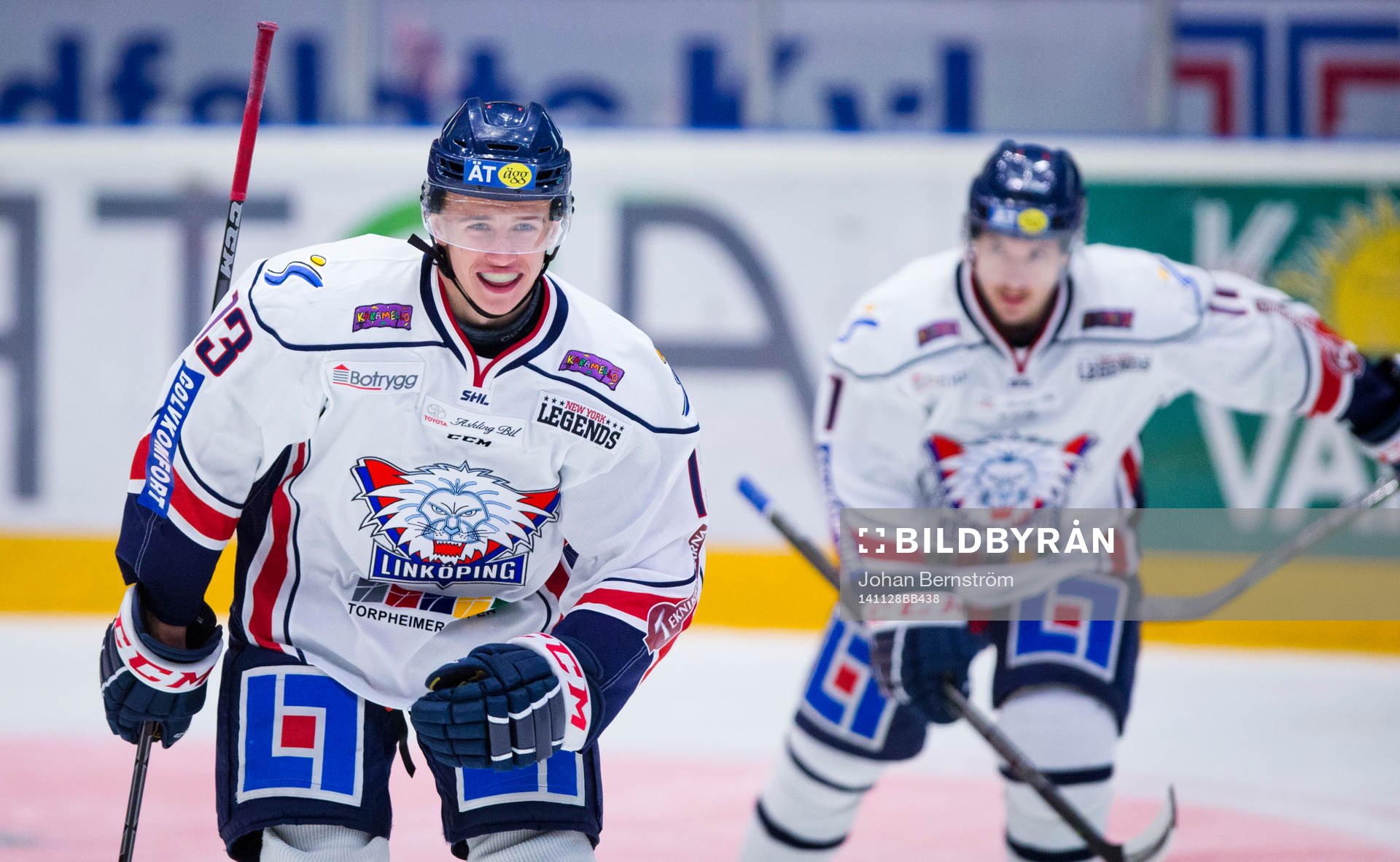 Linköpings Jakub Vrana gör 4-5 och jublar