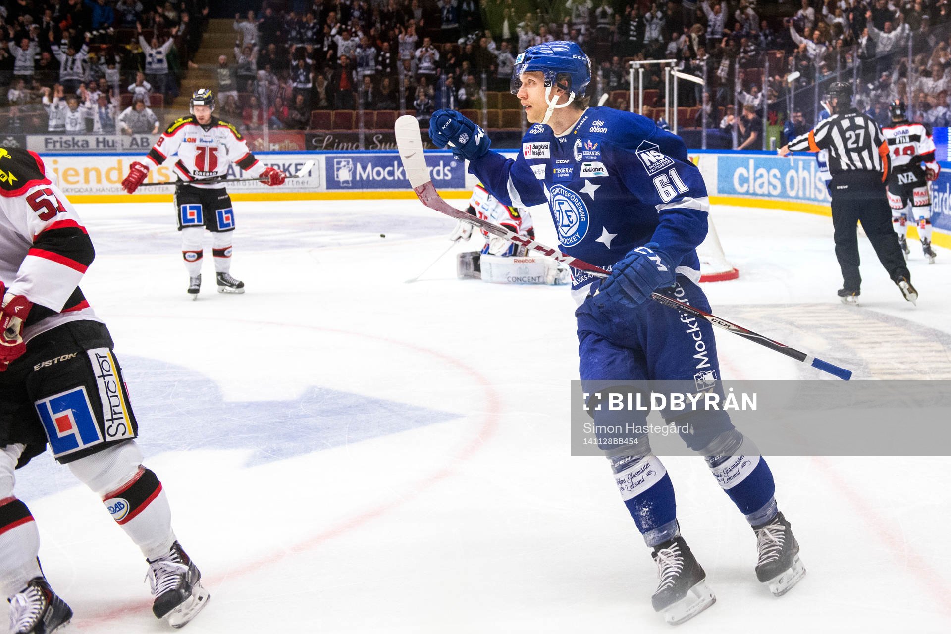 Leksands Johan Ryno jublar