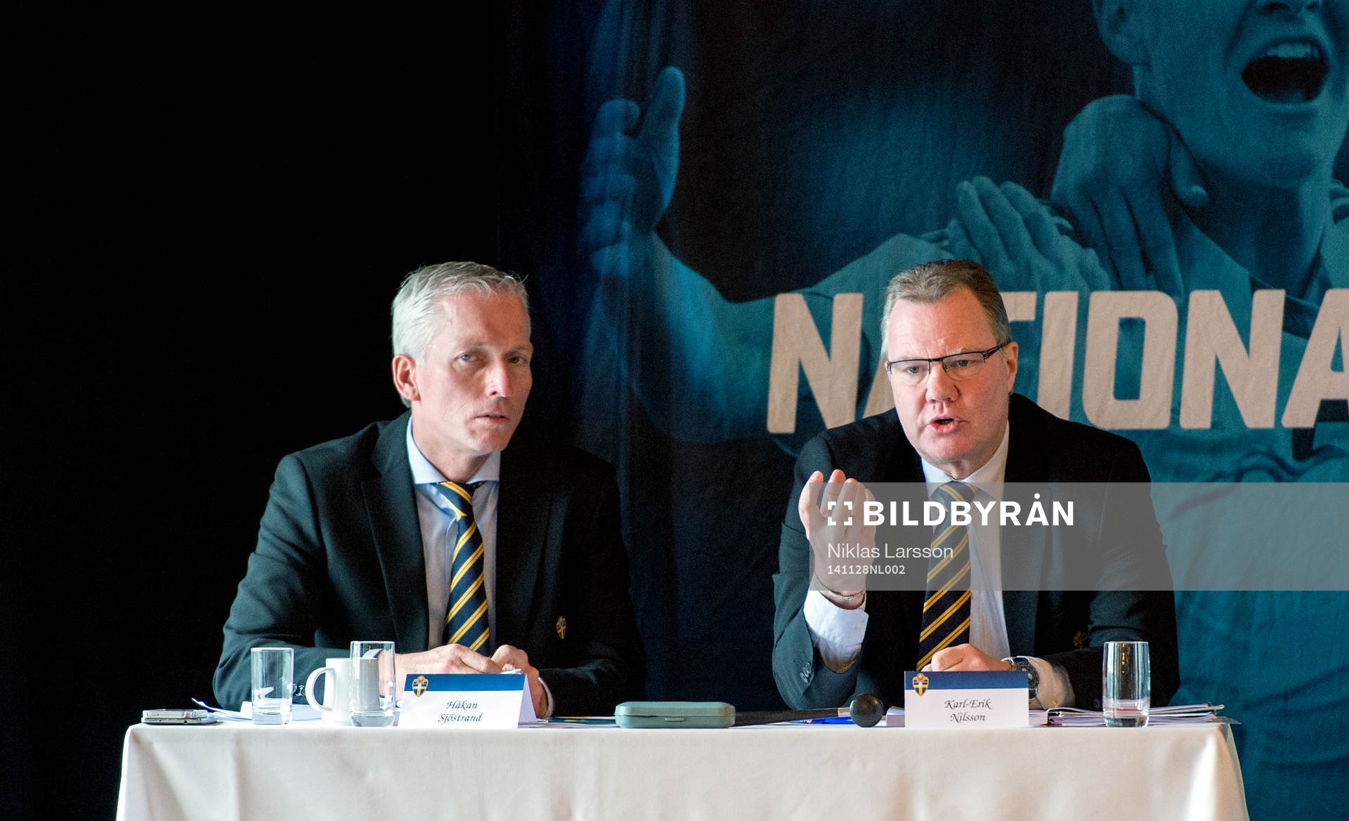 Karl-Erik Nilsson och Håkan Sjöstrand