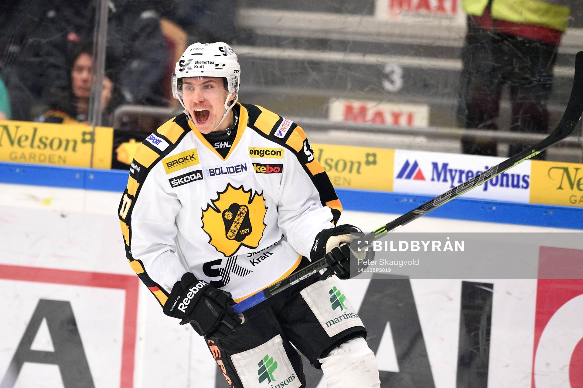 Skellefteås Pär Lindholm jublar