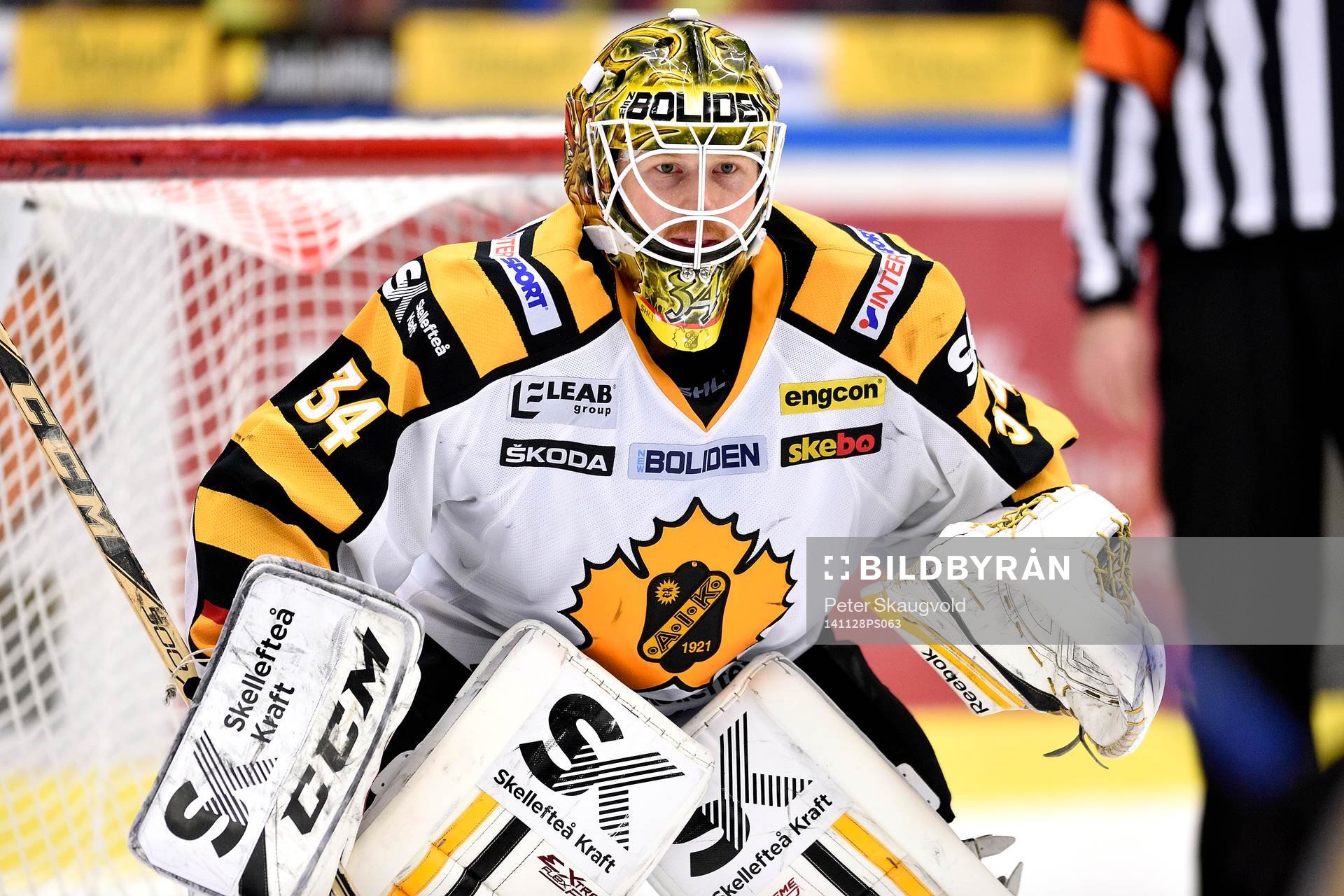 Skellefteås målvakt Erik Hanses