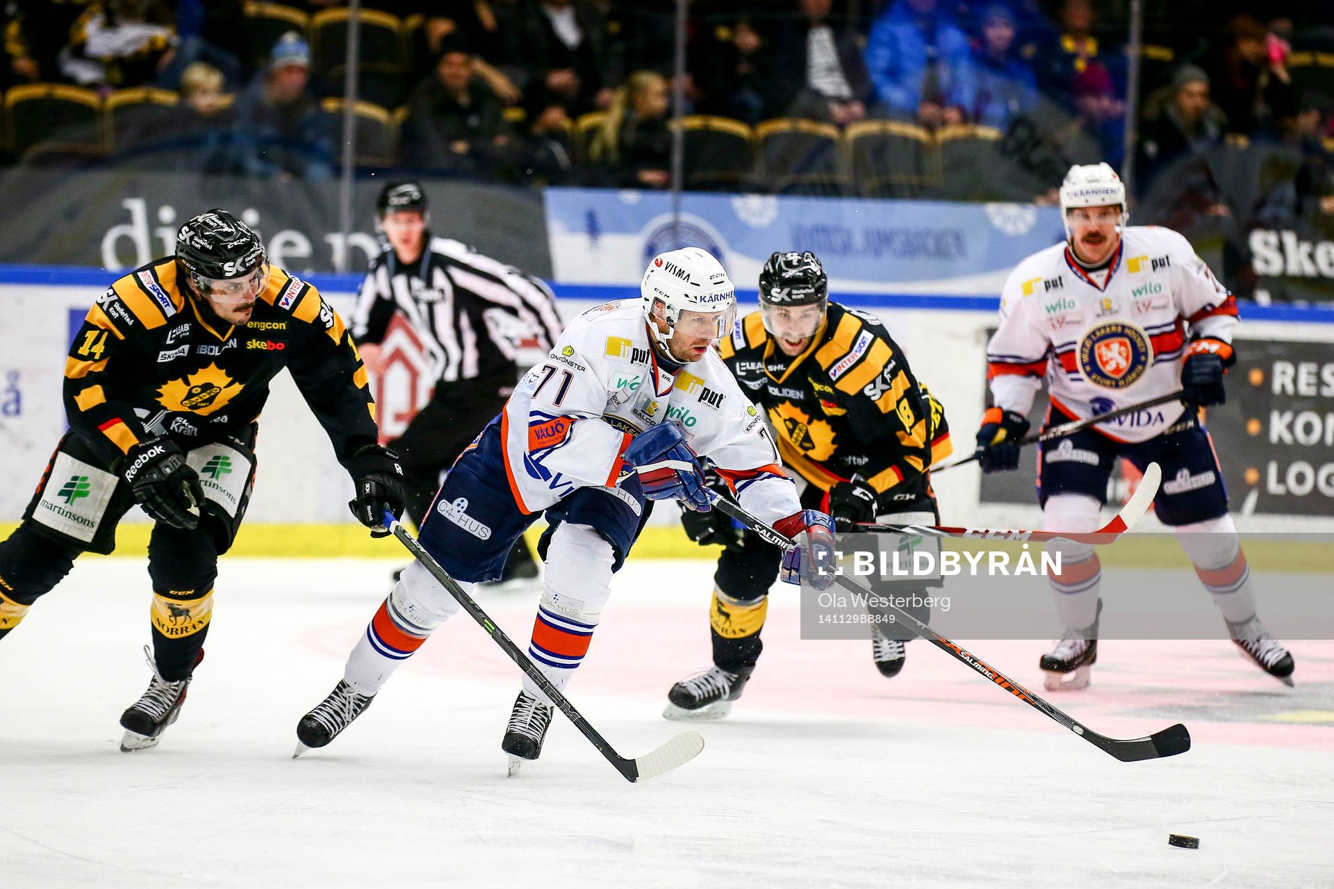 Skellefteås Daniel Widing och Pontus Petterström