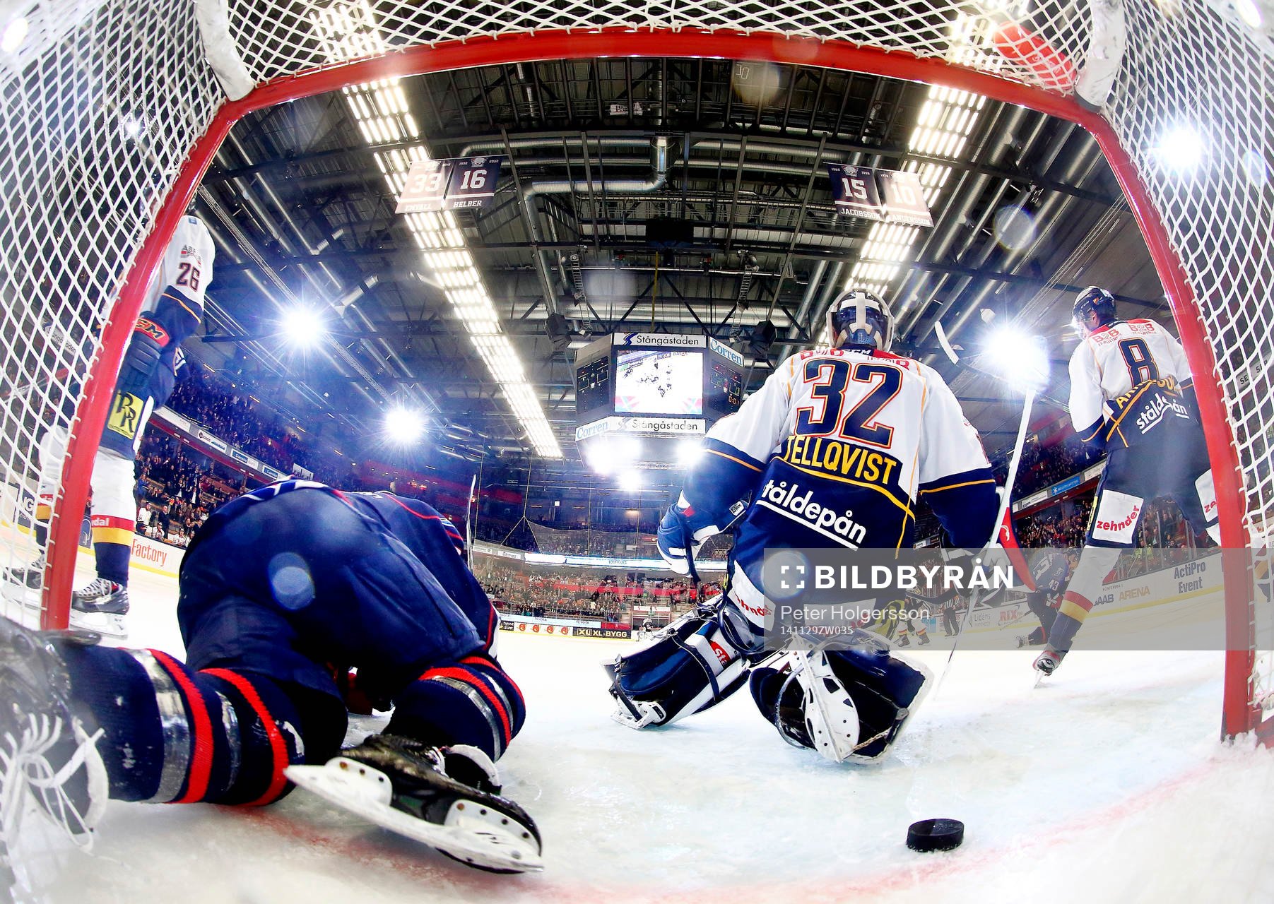 Mål 3-0 av Linköpings Nichlas Hardt med Linköpings Broc