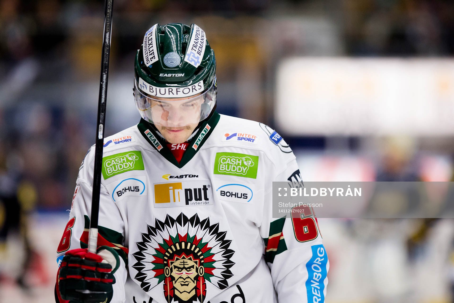 Frölundas Oscar Fantenberg deppar