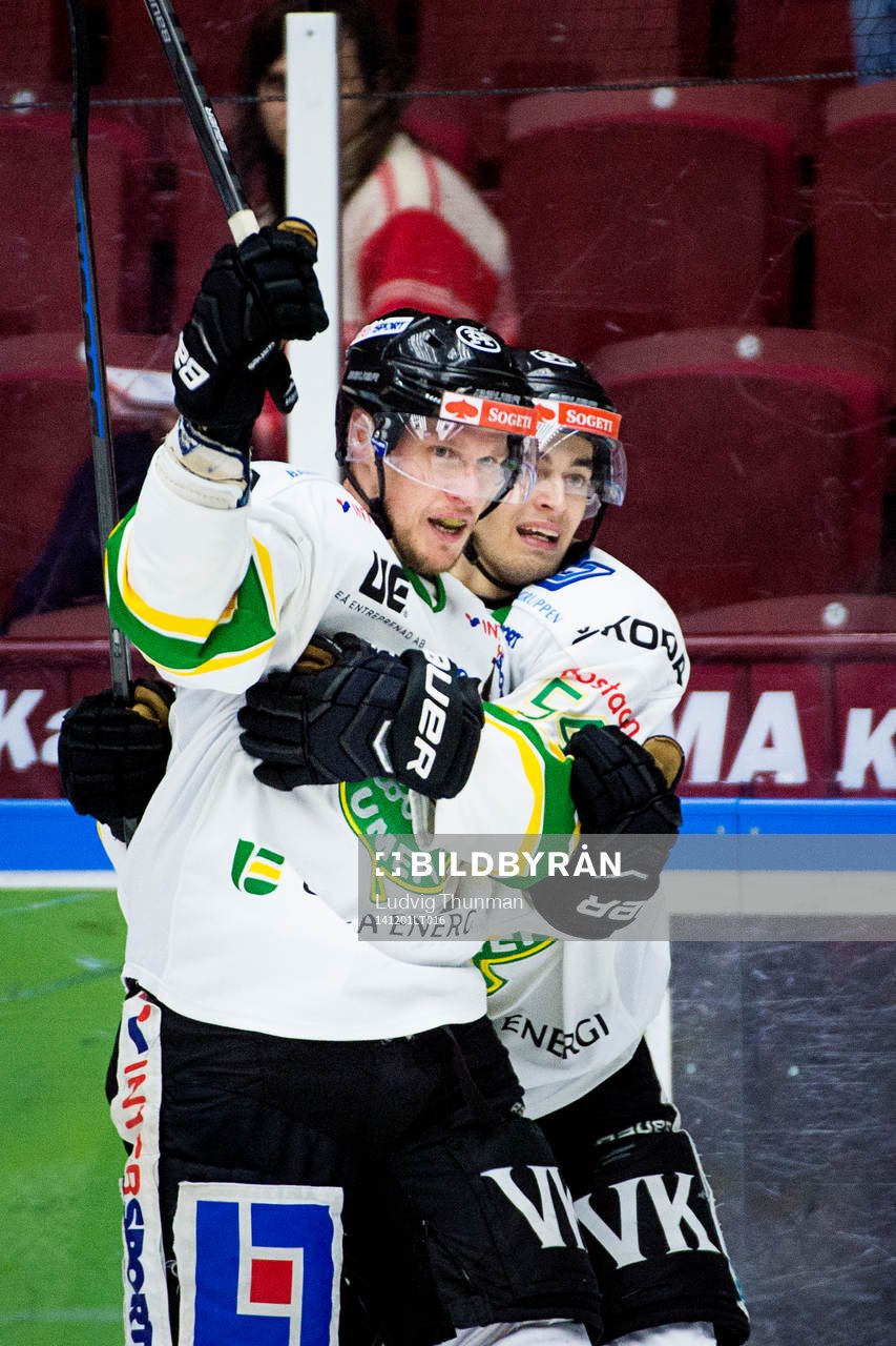 Björklövens Felix Maegaard-Scheel kramar om Emil Lundberg