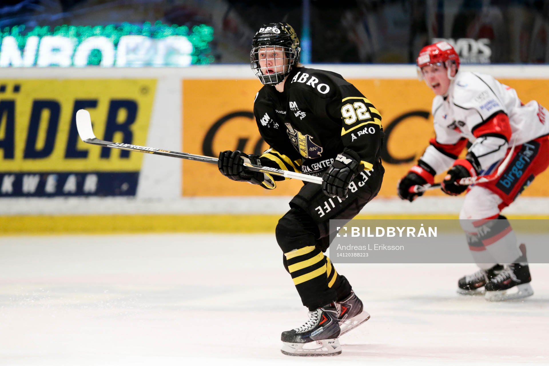 s Alexander Altelius Nylander på isen