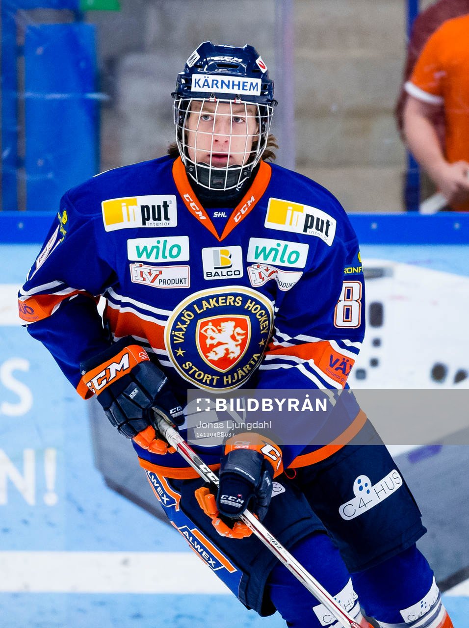 Växjös Albin Storm värmer upp