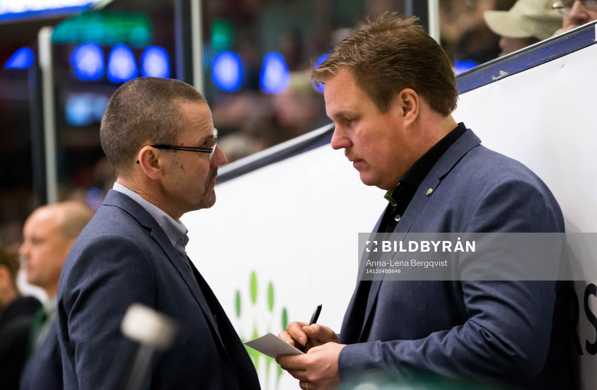 Färjestads tränare Tommy Samuelsson och Färjestads