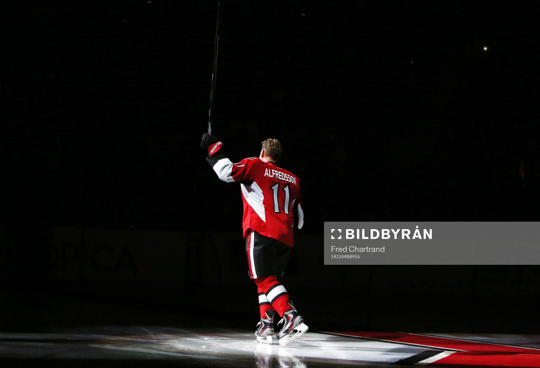 Dec. 04, 2014 - Ottawa, ON, CAN - Daniel Alfredsson, of