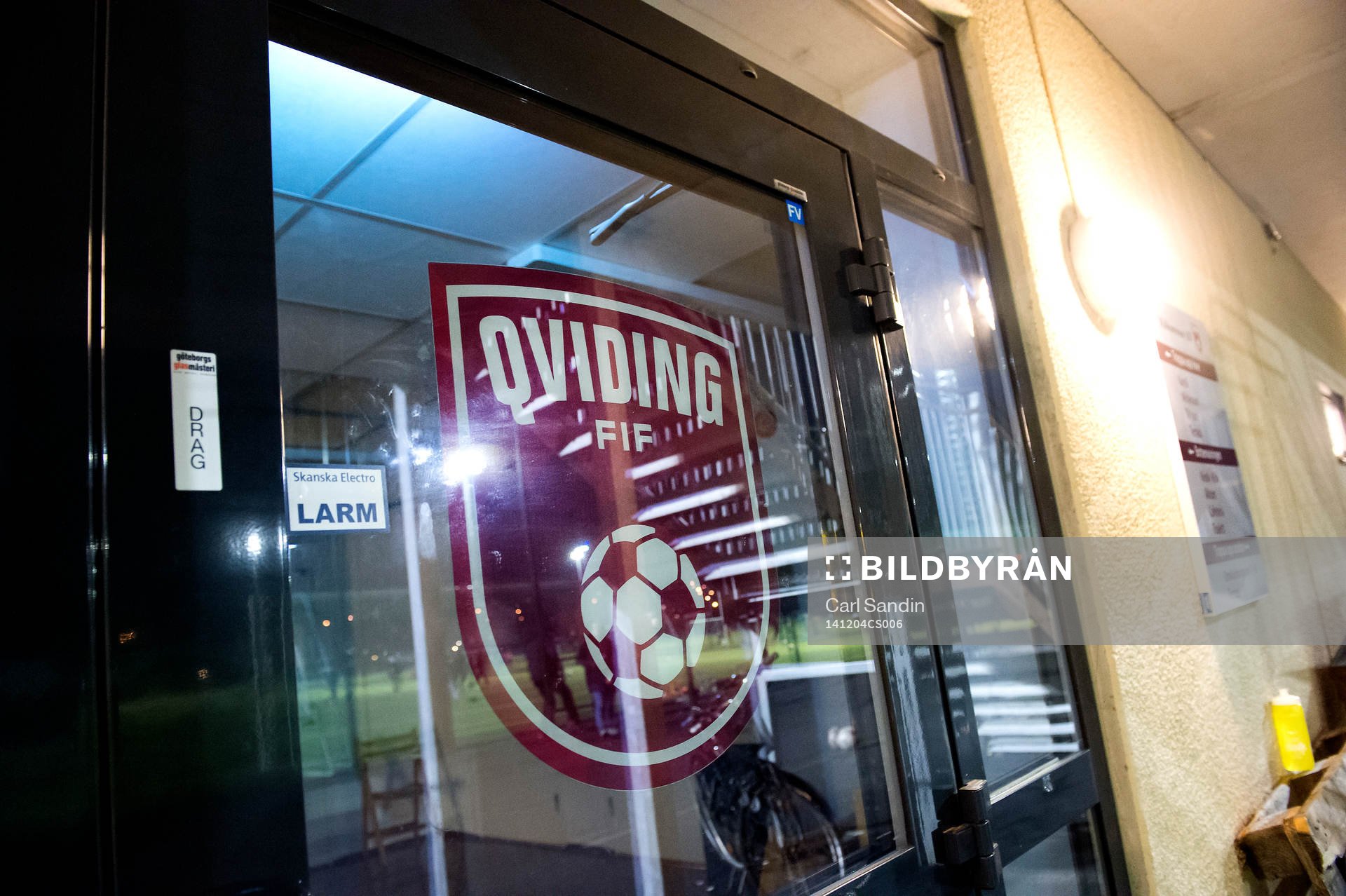 Ingången till Qvidings kansli