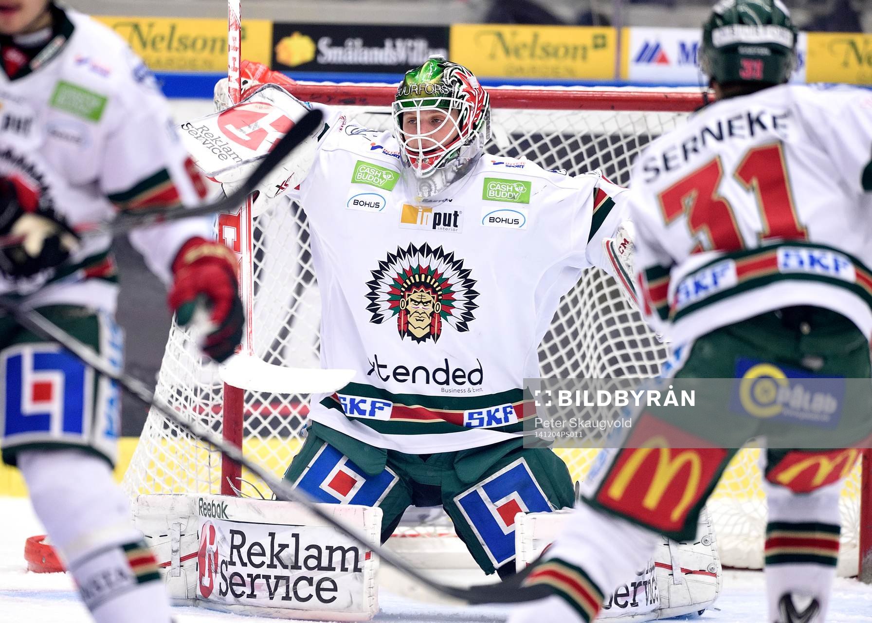 Frölundas målvakt Lars Johansson