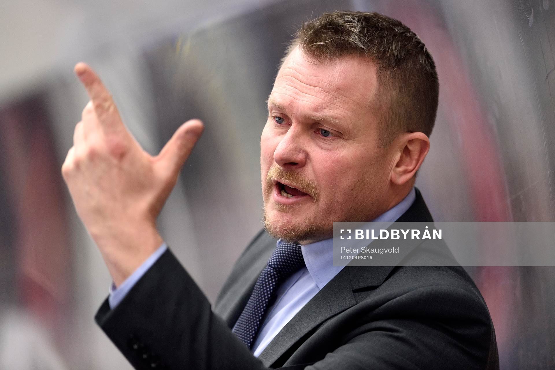 Luleås huvudtränare Joakim Fagervall är uppröd