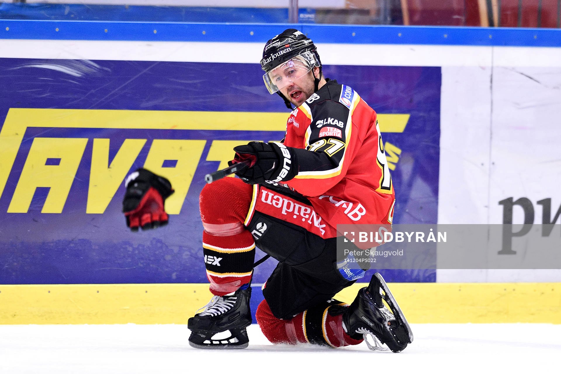 Luleås Per Ledin jublar