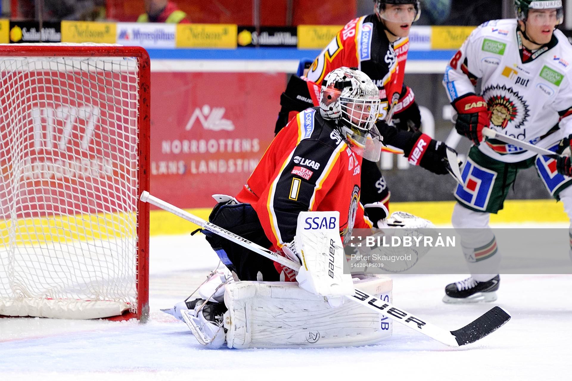 Luleås målvakt Daniel Larsson