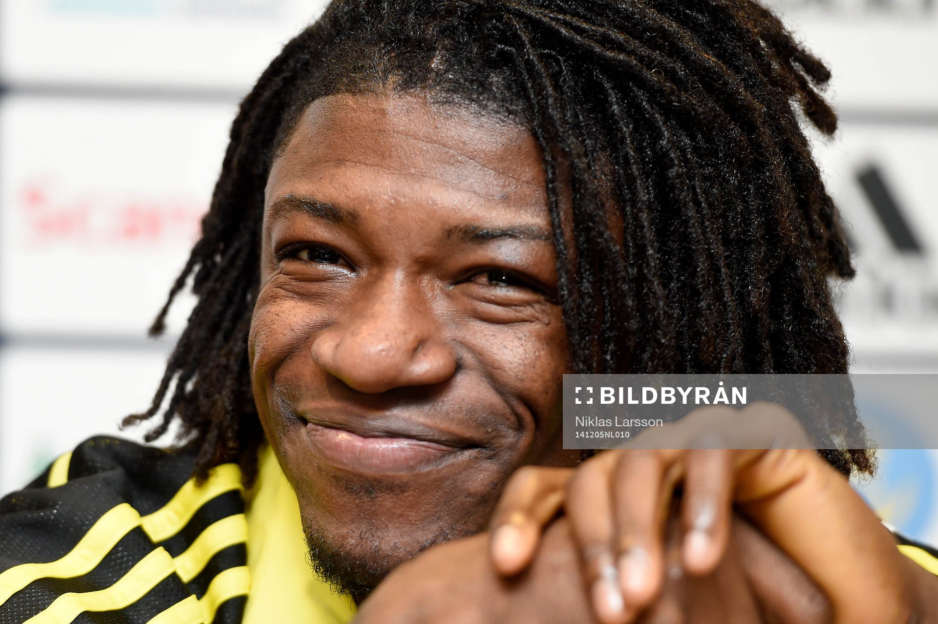 AIK presenterar nyförvärvet Mohamed Bangura på en