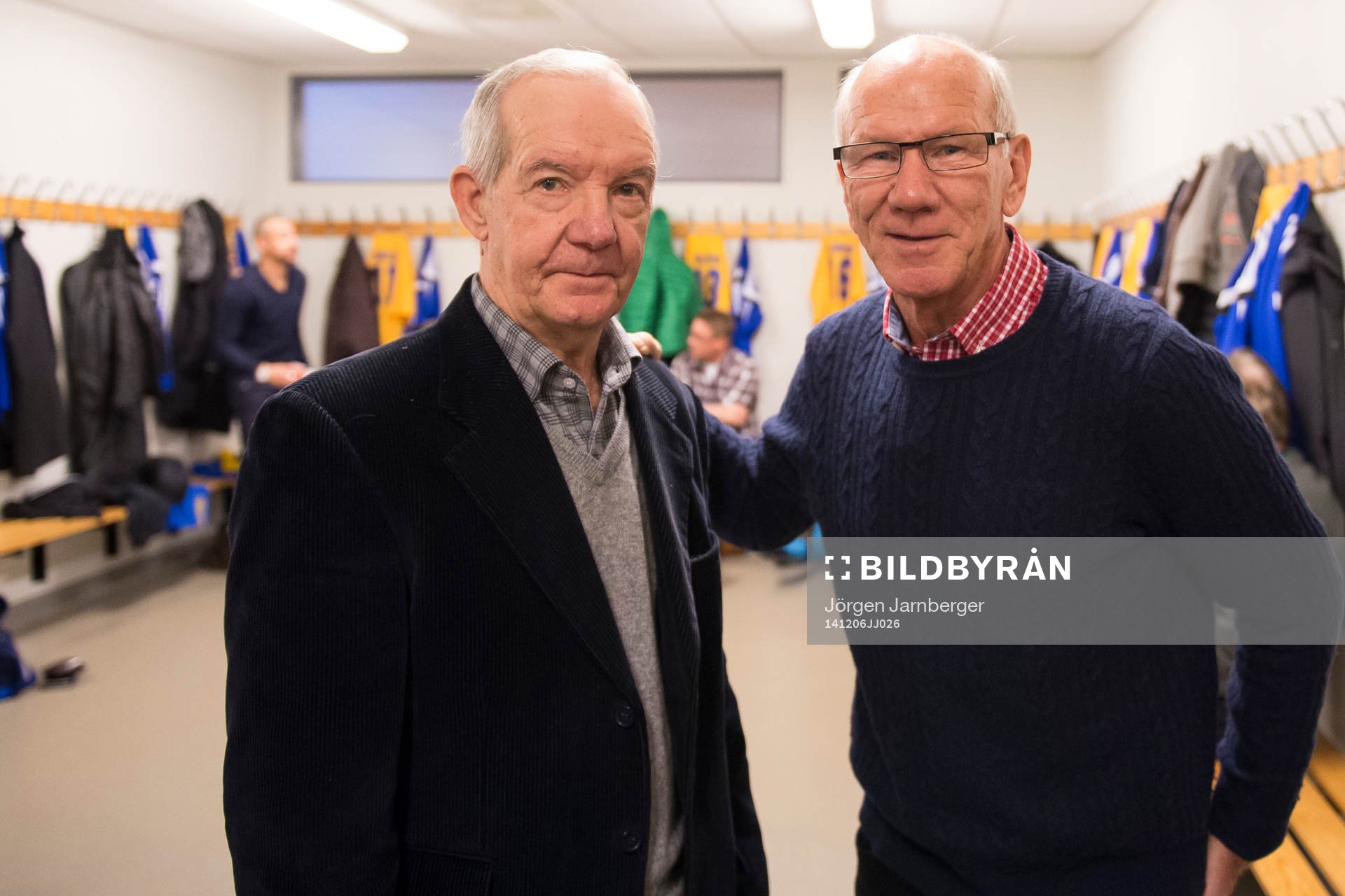 VM94-Lagets Tord Grip och Tommy Svensson innan Hedra Klas